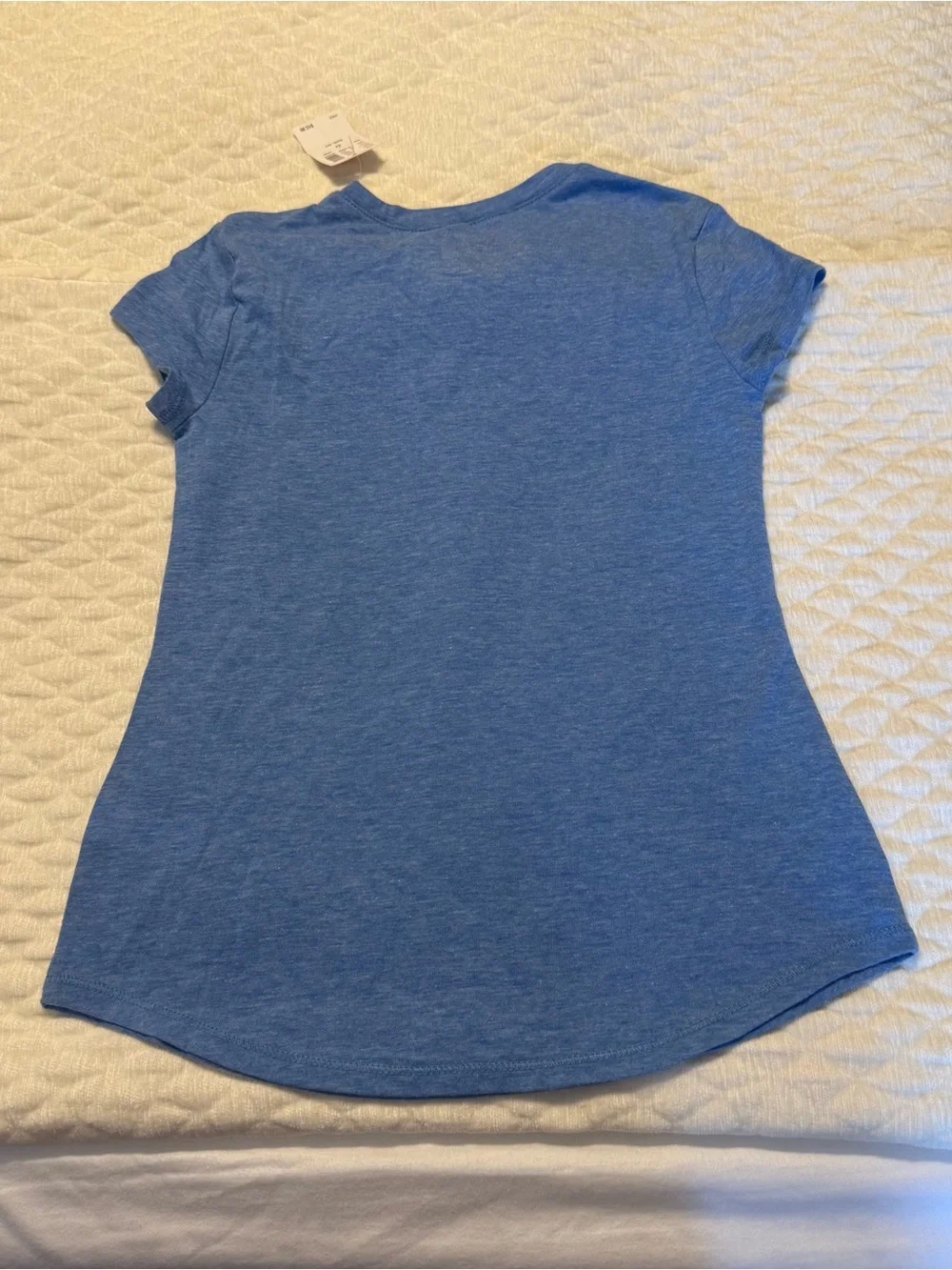 Justice T Shirt Donut be a Bully Kids Size 6/7 Blue NEW Back to School